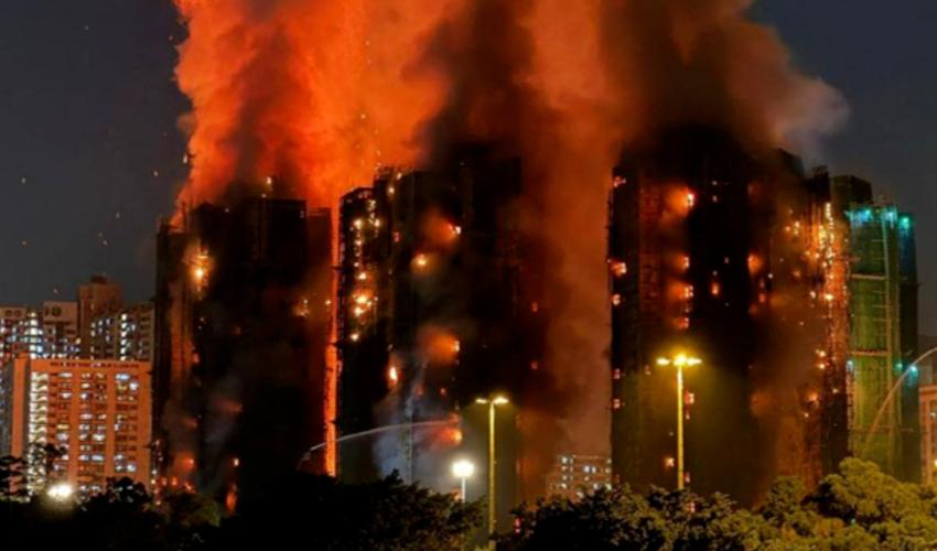 The fire in Tai Po, Hong Kong sounds the alarm! Fireproof board builds the 'door to life'